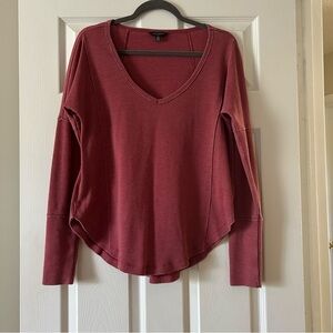 NWOT Lucky Brand Waffleknit Top
